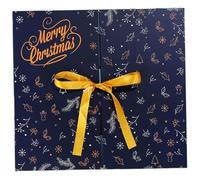 Advent Calendars, DIY Advent Calendar 13 x 3 x 12" Christmas 24 Days Countdown Advent Calendar Fill Your Own Advent Calendar Reusable Advent Calendar Gift Box for Xmas Party, Holiday