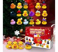 Advent Calendarss 2025 Rubber Ducks, Christmas Countdown Calendar 24 Days, Rubber Duck AdventCalendar 24, Creative RubberDuck Bath Toys, Cute Bath RubberDucks, Duck AdventCalendars For Kids