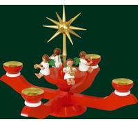 Advent Candle Holder Christmas NEW Erzgebirge 00048