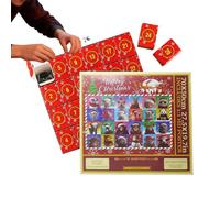 Advent Christmas Jigsaw Puzzle - 24 Day Animal Set, 1000 Piece Educational Jigsaw Puzzle, Funny Countdown Calendar | Christmas Activities for Kids, Teens, Adults, Couples,