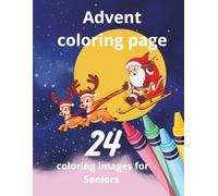 Advent coloring page: 24 coloring images
