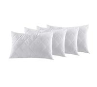 Advent Pillows 4 Pack Hotel Quality with Quilted Cover, Neck and Shoulder Pain Relief, Firm Pillow, Side Sleeper Pillow, Anti Allergy Pillow and Comfortable (48cm x 74cm)