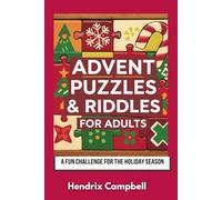 Advent Puzzles & Riddles for Adults: A Fun Challenge for the Holiday Season