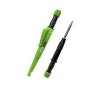Advent Quickdraw Auto Pencil in Hi-Viz Green - durable, refillable, and easy to spot on any job site. Perfect for precise marking in construction, woodworking, and DIY projects.