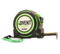 Advent Recycled Tape Measure and Carabiner Clip Imperial & Metric 16ft / 5m 32mm