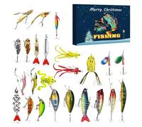 Advent Toy Calendar for the 24-Day Gift Countdown 'Christmas Equipment, Includes Recall Sets and Hooks, Festive Boxes, Sturdy Kit d