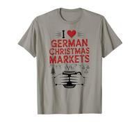 Advent Weihnachtsmarkt I Love German Christmas Markets T-Shirt
