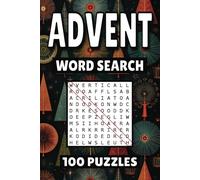 Advent Word Search: 100 Pages of Christmas Puzzles, Word Scramble, Word Find, and Vocabulary Activities for Kids, Adults, and Seniors