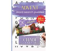 Advent Word Search: Word Searches with Easy to Read Print about Advent, Christian, Family Fun and More | inches, inches, pages pages | Puzzles Puzzles... Gift for Vacations, Holiday and free time.