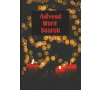 Advent Word Search: Word Searches with Easy-to-Read Print about Christmas, the Bible, Christianity, and More ꟾ 6x9 inches, 110 pages ꟾ 50+ Puzzles … Gift for Vacations, Holidays, or Relaxing Times