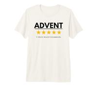 Advent Would Recommend Five Yellow Stars Funny Advent Season Premium T-Shirt