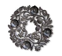 Advent Wreath, or Centerpiece for the Holiday's, Metal Art Haiti