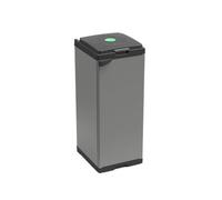 Adventa: Mobile Mono Bag Holder for Separated Recycling in Plastic, Easy to Assemble, Modular System, Suitable for 80-110 L Bags, Durable, Indoor and Outdoor Environments, 34L x 38D x 87H cm