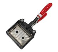 Adventa Paper Cutter Keyring Classic Photo Trimmer, Hand Held Metal (Red & Black) Creates 70.5 x 44.5mm Images | Ideal Crafting, Art or Photography Accessories