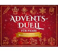 Adventsduell Für Paare: Ein besonderer Adventskalender für Zwei - das 1-gegen-1 Duelle Buch mit 24 spannenden Rätseln, Spielen & Challenges