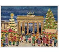 Adventskalender "Brandenburger Tor Berlin": Papier-Adventskalender