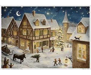 Adventskalender "Weihnachtsabend im Dorf": Papier-Adventskalender