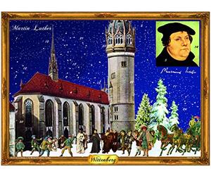 Adventskalender "Wittenberg - Martin Luther": Papier-Adventskalender