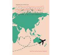Adventure and Travel Planner: Trip Planner, Vacation Organiser with 14 day itineraries.: Up to 3 Trips: Keep all your flight, accommodation and destination plans organised in one place (colour print)