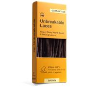 Adventure Andy Unbreakable Laces - Heavy Duty Boot Laces That Stay Tied. Tougher Than Kevlar (Brown, 71" (180cm))