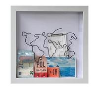 Adventure Archive Box，Personalised Travel Ticket Collection Box，Memory Box for Keepsakes，Movie Travel Sporting Events Concert Ticket Theatre Gifts