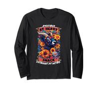 Adventure at Heart Snack Enthusiast by Nature Long Sleeve T-Shirt