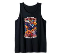 Adventure at Heart Snack Enthusiast by Nature Tank Top