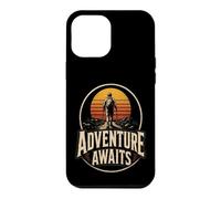 Adventure Awaits Hiking Hiker Wanderlust Nature Gift Retro Case for iPhone 12 Pro Max