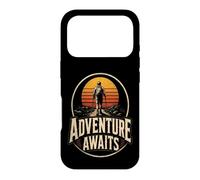 Adventure Awaits Hiking Hiker Wanderlust Nature Gift Retro Case for iPhone 17 Pro
