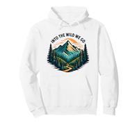 Adventure Awaits Hiking Mountain Lovers Pullover Hoodie