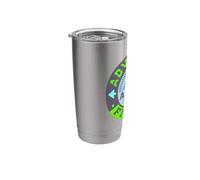 Adventure Awaits Lets go find it - Campers RV Camping Stainless Steel Insulated Tumbler