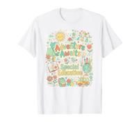 Adventure Awaits Special Education Teacher SPED Educator Value Graphic T-Shirt, Men, White, L