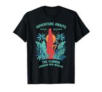 Adventure Awaits The Climber Conquer New Heights T-Shirt