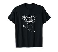 Adventure Awaits Travelers Entrepreneurs, Digital Nomads T-Shirt