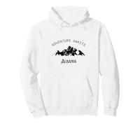 Adventure Awaits Vacation Travel Albania Pullover Hoodie