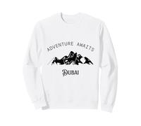 Adventure Awaits Vacation Travel Dubai Sweatshirt