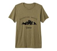 Adventure Awaits Vacation Travel Tokyo Premium T-Shirt
