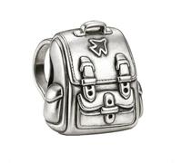 Adventure Backpack Charm Bead for Pandora Moments Girls Women Her Bracelets Elegantly Plated in Sterling Silver Perfect Rucksack for Anyone Tavelling 16th 18th 21st - Happy Birthday Gift Box