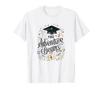 Adventure Begins, Congratulations Graduated, Graduate T-Shirt