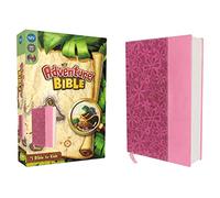 Adventure Bible, NIV: New International Version, Raspberry / Pink, Italian Duo-Tone