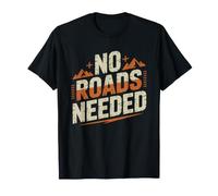 Adventure Bike Rider Who Plans Routes Not Roads Motorcycle T-Shirt