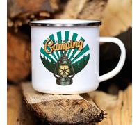 Adventure Camping Enamel Mug