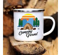 Adventure Camping Enamel Mug
