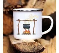 Adventure Camping Enamel Mug