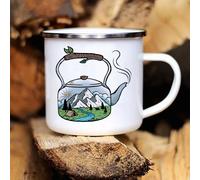 Adventure Camping Enamel Mug