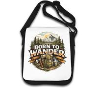Adventure Embracing Nature's Call Shoulder Bag White