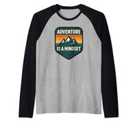Adventure is a Mindset Raglan Baseball Tee
