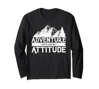 Adventure is an Attitude Camping Nature Forest Hiking Long Sleeve T-Shirt