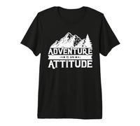 Adventure is an Attitude Camping Nature Forest Hiking Premium T-Shirt