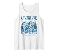 Adventure is Out There But So are Bears Funny Hiking Trail Tank Top